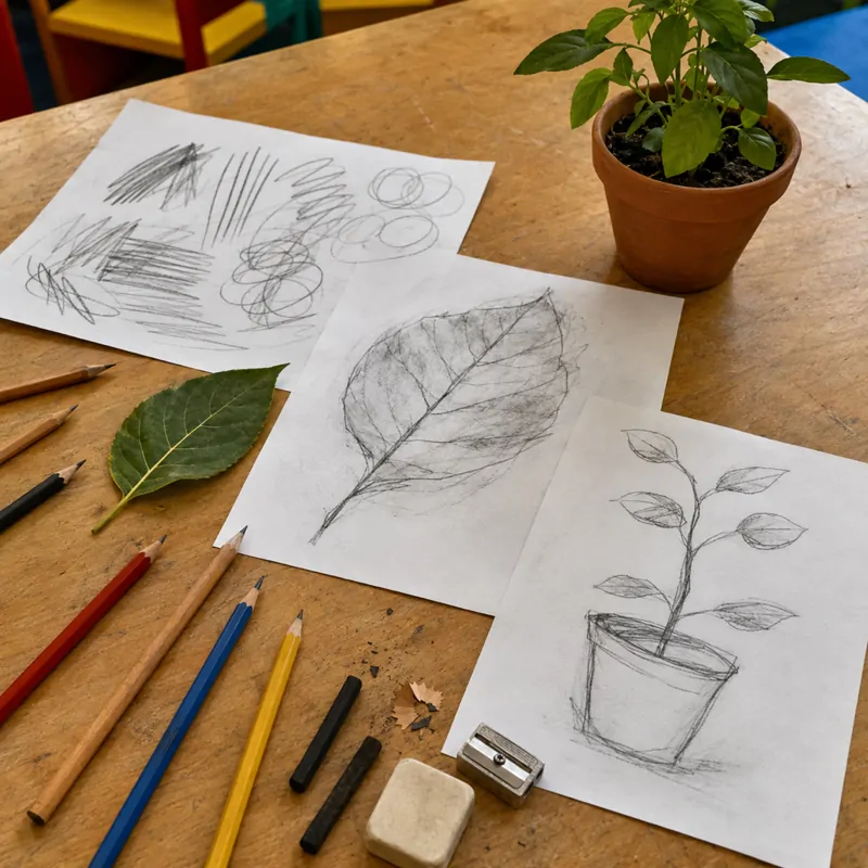 Trabajo terminado de alumnos 2 — Dibujo y trazo